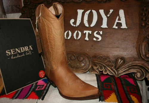 2073 Sendra Western Boots Color Miele Used Limited Series USA Unisex