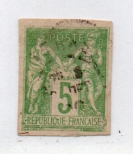 France - Sc# 104a Used      -      Lot 0623239
