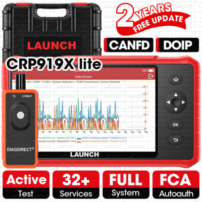 2024 LAUNCH CRP919X Lite Car Bi-directional All System Diagnostic Scanner Tool