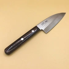 Japanese Small Deba Kitchen Knife 4.1" 105mm 440A Stainless/Seki Zest
