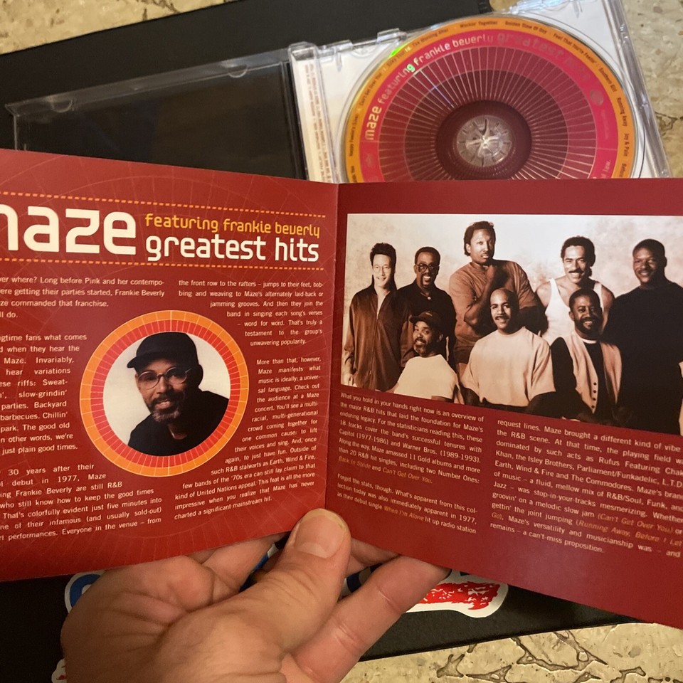Maze's Greatest Hits [Featuring Frankie Beverly] MINT 724357985628 eBay
