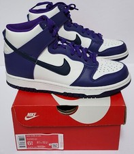 Nike Dunk High GS Electro Purple Midnight Navy Sneakers DH9751-100 Size 6.5Y/8W