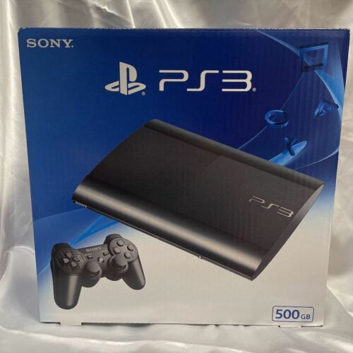 Get acquainted Extinct transaction NEW SONY PS3 Playstation 3 500GB Console System Charcoal Black CECH4300C  Japan | eBay
