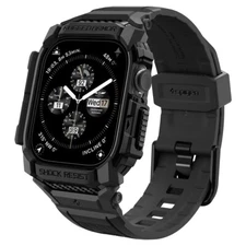 For Apple Watch Series 11 / 10 (46mm) | Spigen [Rugged Armor Pro] Case + Band