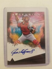 2021 Chronicles Ascension Ivan Rodriguez Autograph Black Parallel 1/1 Rangers