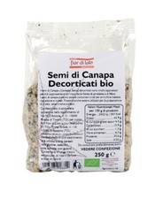 Fior Di Loto Graines de Chanvre Bio Décortiquées 250g