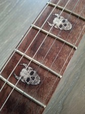 Skull 666 Inlay Sticker Fretboard Set for gui...