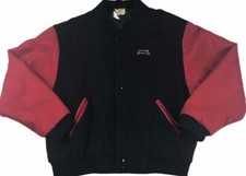 Vintage Hard Rock Cafe London Save The Planet Wool Varsity Bomber Jacket Medium