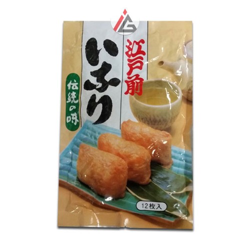 Yamat Inari Tofu Pockets (Fried Bean Curd Pouches) 12 pcs 250 gmo