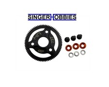 Hot Racing STE873 Hardened Steel Spur Gear 73t 48p  Orange : Traxxas HH