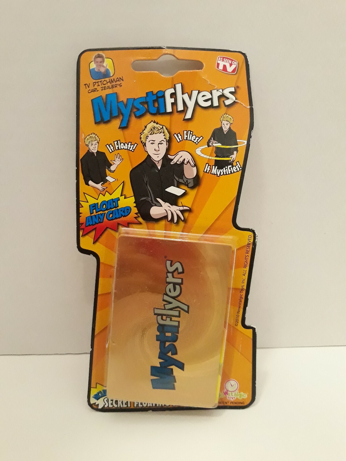 Mystiflyers Magic Trick Levitating Card NEW Illusion Easy eBay