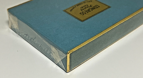 Vintage Congress Playing Cards CEL-U-TONE FINISH-Box Made In U.S.A Sealed NEW - Picture 6 of 9