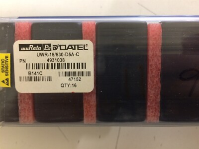 UWR-15/530-D5A-C MURATA DATEL Module DC-DC 5VIN 1-OUT 15V 10W 4-PIN 1 UNIT