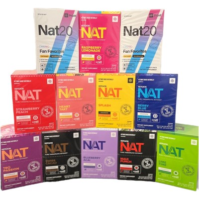 Pruvit Ketones Keto OS Nat APPLE CRUMBLE DELIGHT CHARGED. 20 Pk. Free Shipping