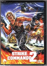 Strike Commando 2 (DVD, 1988, Severin) Richard Harris, Brent Huff, Mary Stavin