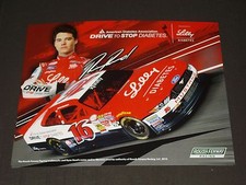 2015 RYAN REED #16 LILLY / DRIVE TO STOP DIABETES NASCAR POSTCARD