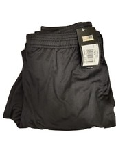 New Umbro Boys Large - 14/16 Black Lightweight Workout Pants with Zipper Bottoms