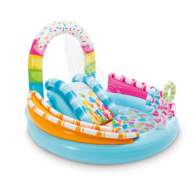 Aufblasbarer Spielplatz mit Pool CANDY