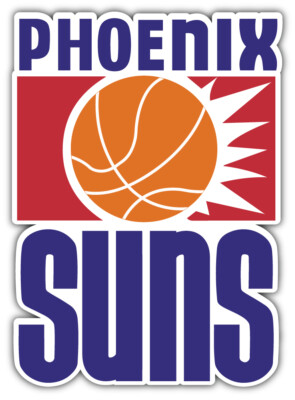 Phoenix Suns NBA Basketball Sport Logo Car Bumper Sticker Decal  ''SIZES''