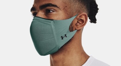 Under Armour Adult Sports Mask - Green XL/XXL