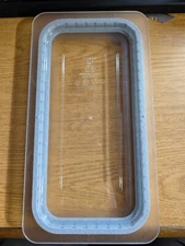Cambro 30CWGL135 Clear Camwear 1/3 Size Food Pan GripLid