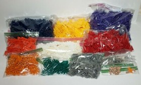 KNEX Big Ball Factory COMPLETE SET (No Box) w Instructions & Battery Motor K'NEX