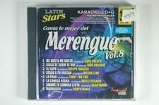 LATIN STARS Merengue Vol. 8 KARAOKE CD G SEALED Tropical Zone