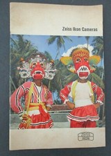 ZEISS IKON CAMERAS Advertising Booklet, circa 1957-1958, Illustrated