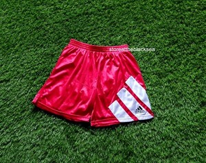 VINTAGE ADIDAS EQUIPMENT 1990'S FOOTBALL SHORTS SOCCER RED MEN 46 RARE |  eBay