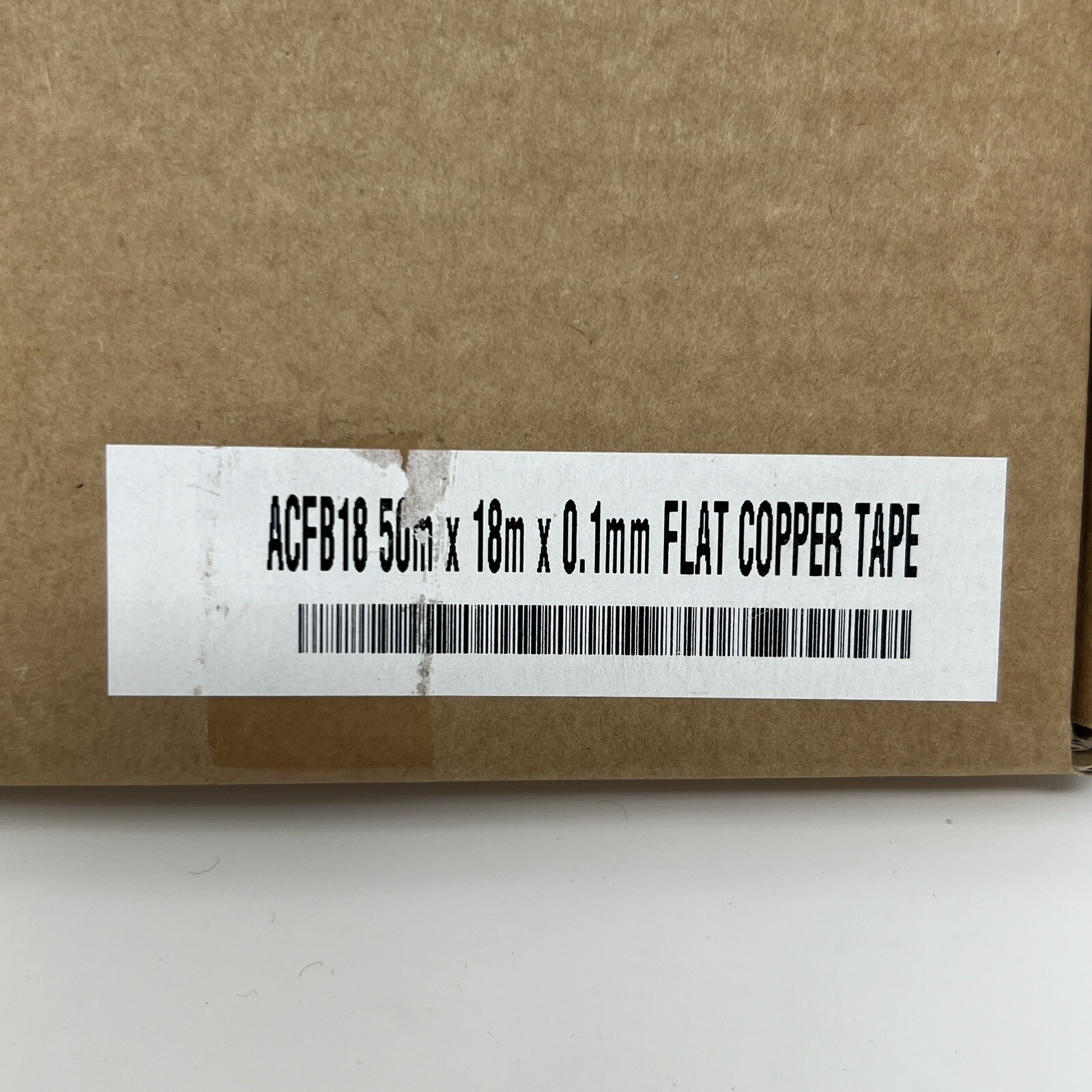 Ampetronic Flat Copper Tape Cable Audio Loop 50m x 18mm x 0.1mm ACFB18 eBay