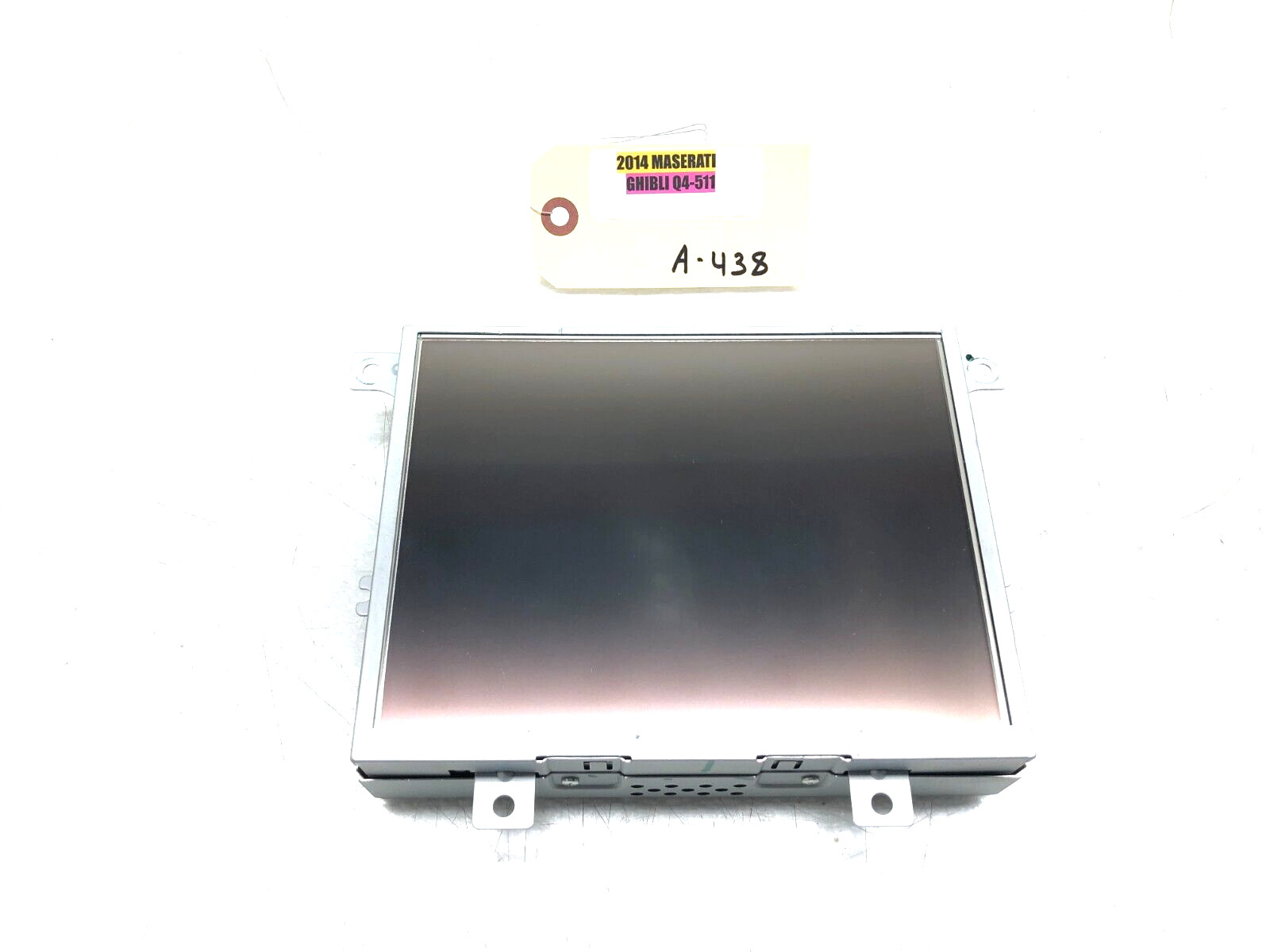 2014-2019 MASERATI GHIBLI SQ4 FRONT DASH DISPLAY SCREEN MEDIA HEAD UNIT OEM.