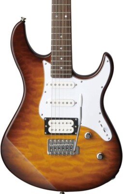Yamaha Pacifica PAC212VQM TBS T. Brown Sunburst Electric Guitar