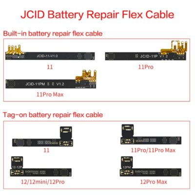 Battery Repair Board Flex External Battery For Iphone 11-14 lot JCID JC V1S 