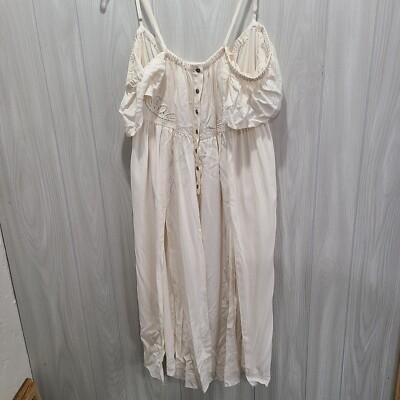 Willow And Root Top Size M Ivory dress Beach Pictures  cottage core Fairy