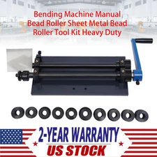 Bending Machine Manual Bead Roller Sheet Metal Bead Roller Tool Kit Heavy Duty