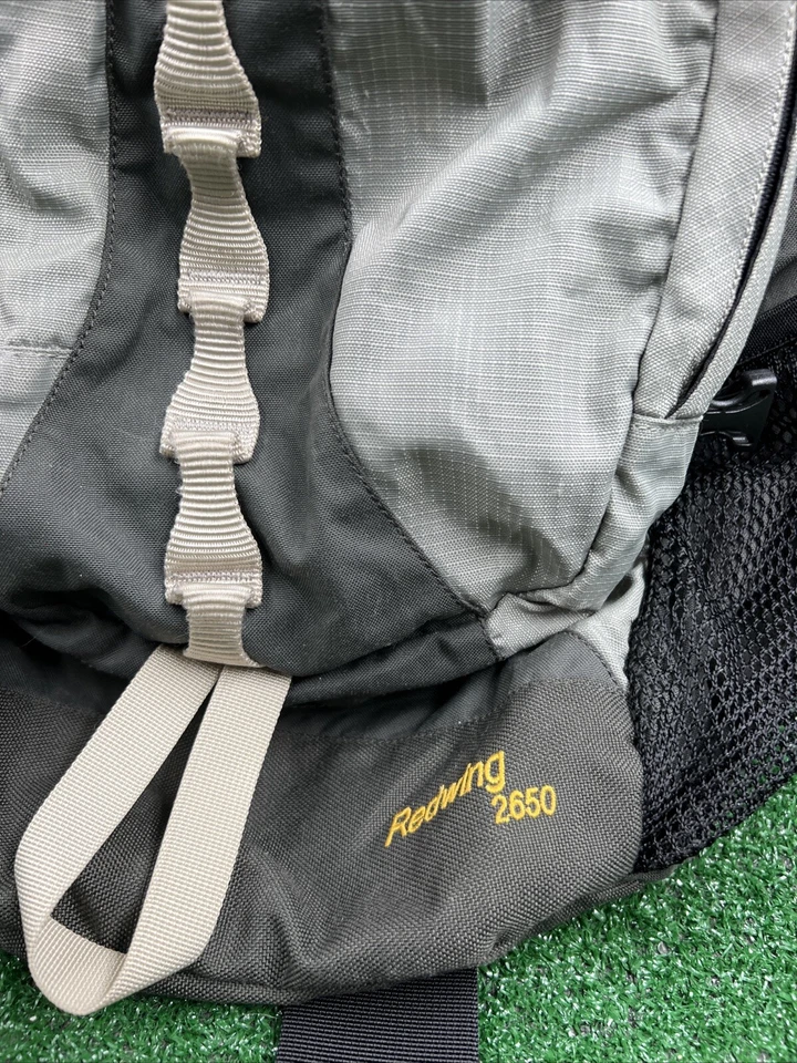 Mochila Kelty Gris Ala Roja 2650 Exterior Senderismo Camping Bolsa para Libros Foto 3 de 4