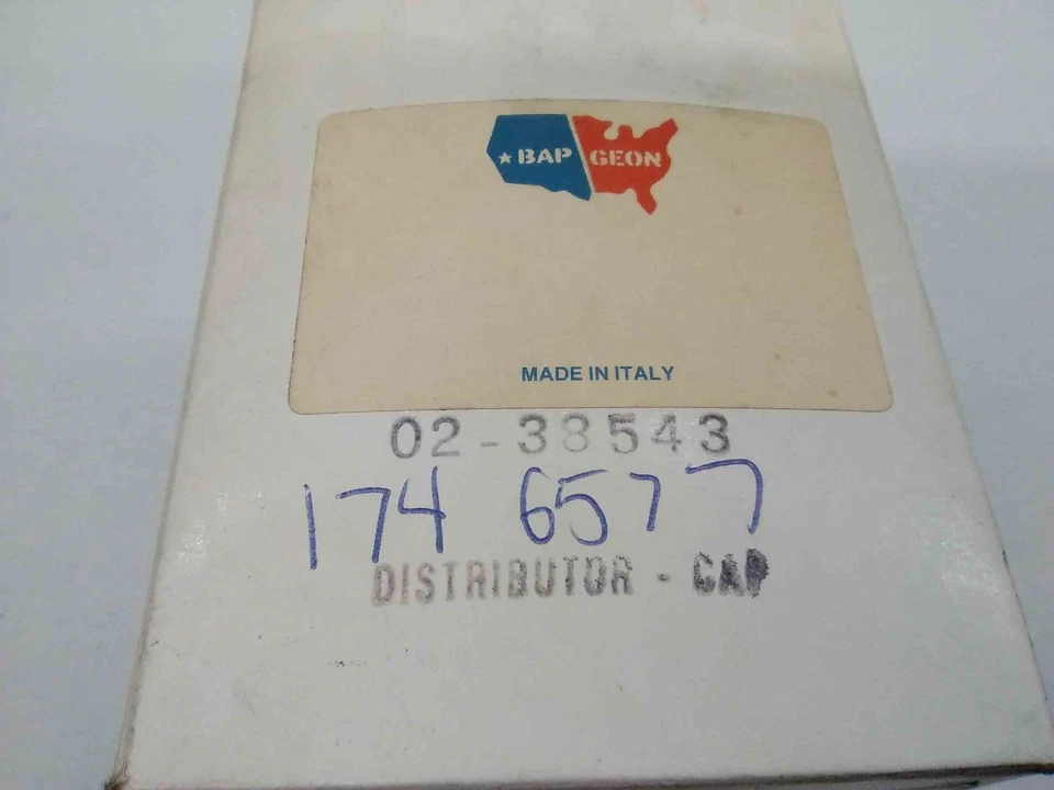 Tapa de distribuidor Beck/Arnley 174-6577 Dizzy 174-6577 OEM 1976 Renault R5 1,3 L-L4 nuevo de stock Foto 3 de 4