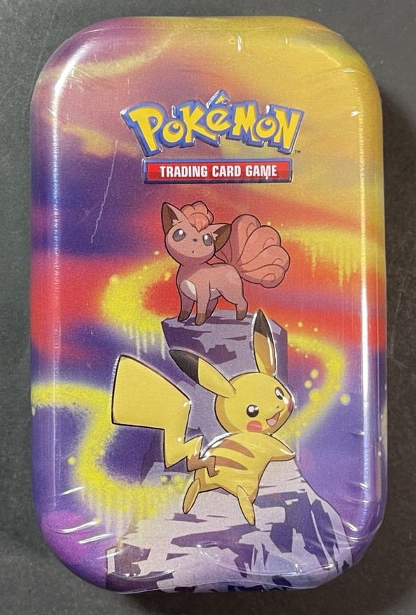 Pokemon TCG Kanto Power Mini Tin C20 [ Pikachu Vulpix Edition