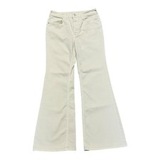 Pilcro And The Letterpress High Rise Bootcut Pants Women  s Size 30 Beige Boho