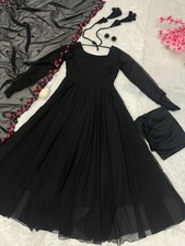 GOWN SALWAR KAMEEZ PAKISTANI INDIAN WEDDING PARTY WEAR DRESS BOLLYWOOD SUIT NEW