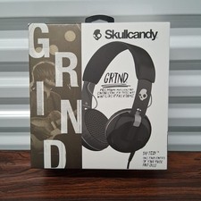 Skullcandy Headphones Grind Wired Headphones Black NEW 