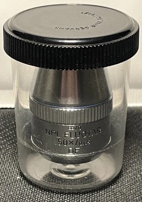 Leitz NPL Fluotar 50x/0.85 DF Microscope Objective 509197