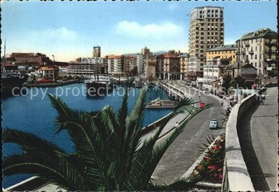 Savona Liguria Aurella Street and Skyscrapers