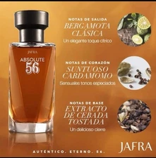 ABSOLUTE 56 EAU DE TOILLETTE FOR MEN BY JAFRA  100 ML/3.3 FL OZ