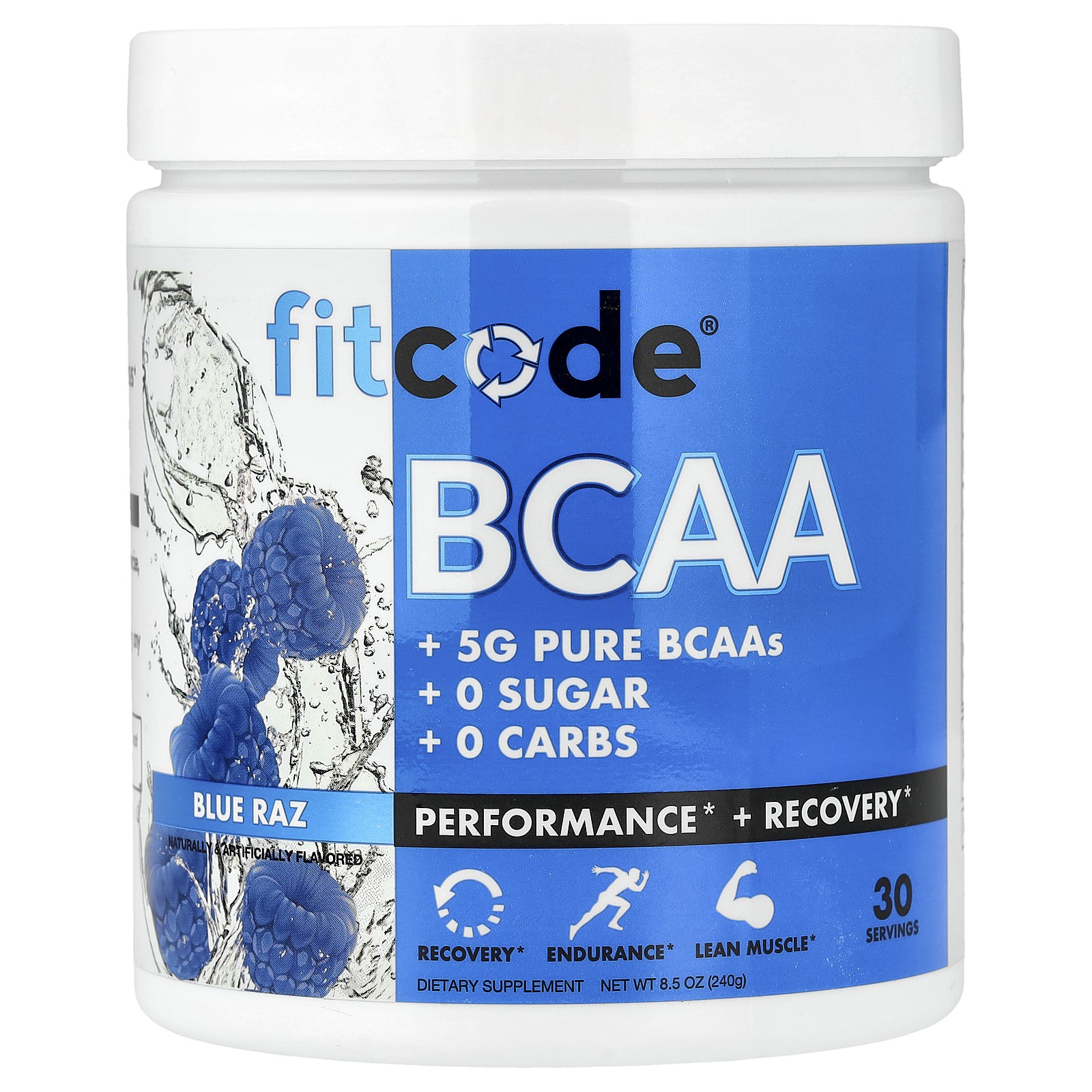 BCAA Блю Раз 85 унций 240 г 3590₽