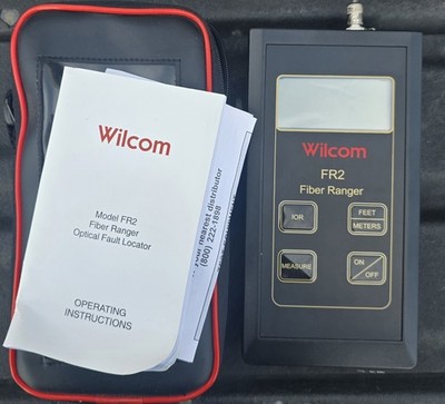Wilcom Fiber Ranger FR2 Optical Fault Locator - USA Seller