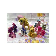 My Little Pony Friendship Is Magic Figure Lot of 9 Hasbro Ponies Mixed/Character