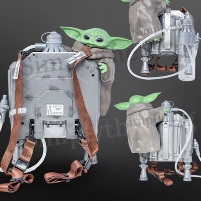 In Hand Disney Parks Star Wars The Mandalorian And Grogu Jetpack Sipper Cup 2026
