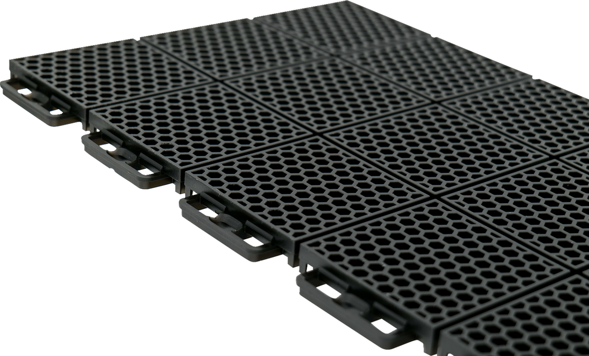 Caliber - 13612-1 - ProTech Smooth Flooring - Black - 24 pcs | eBay