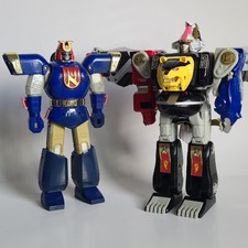 Might Morphin Power Rangers Deluxe Ninja Megazord w/White Falconzord and Ninjor